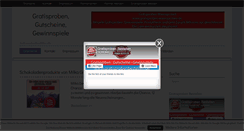 Desktop Screenshot of gratisprobenbestellen.de