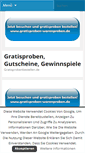 Mobile Screenshot of gratisprobenbestellen.de